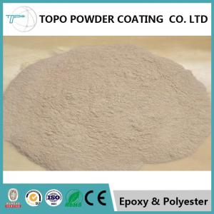 China RAL 1001 No Bake Powder Coat , 94% Glossy Powder Coated Paint For Metal factory