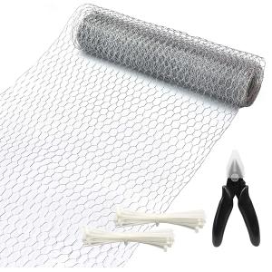 China Length 10-200m Hexagonal Wire Mesh PVC Coated Chicken Fence factory