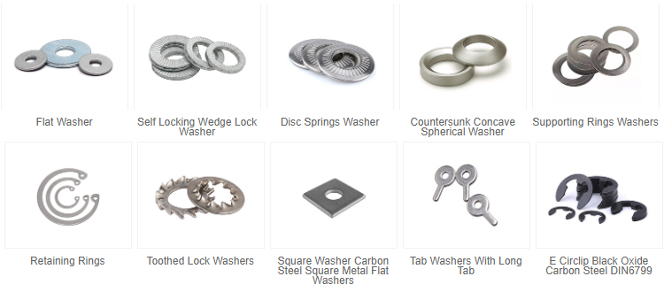Plain C Type Retaining Ring / Circlips / Open End Lock Washer