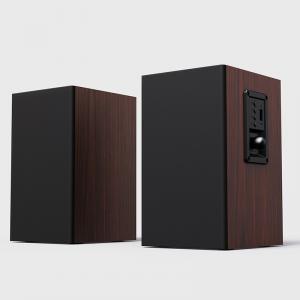 China 20W 2.0 Bookshelf Bluetooth Home Audio Speakers AC220V Side Panel Contol factory