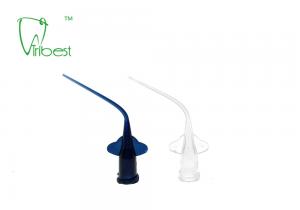China Long Curved Capillary Tip For Endodontic Treatment  Aspirating Dental Syringe factory