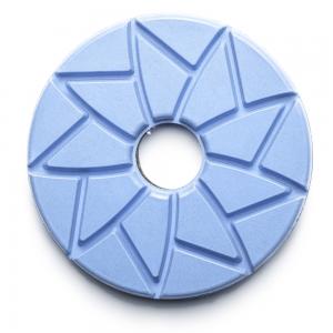 China OBM Support Stone Grinding Wheel Snail Lock Edge Polishing Pad for Granite Slabs Grinding factory