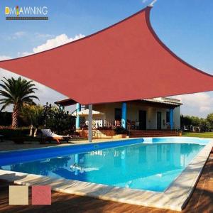 China Swimming Pool Sun Shade Sail Shade Sail Tents HDPE Car Sun Shade factory