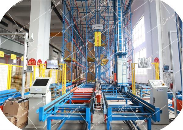 China Heavy Duty Automatic Storage Retrieval System With Stacker Crane High Automation factory
