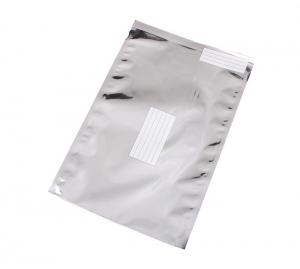 China Silver Aluminum Foil Envelopes / Aluminum Heat Seal Bags For Hardware Packing on sale
