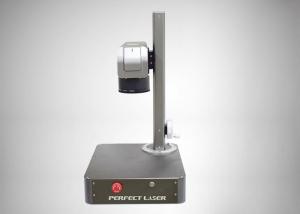 China Tabletop Mini Fiber Laser Marking Machine 10 20 Watt For Metal / Plastic Marking on sale