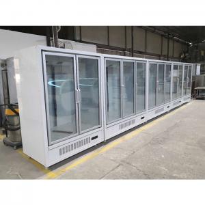 China 1880*720*2000mm Commercial Glass Door Coolers 110V 60Hz Display Fridge on sale