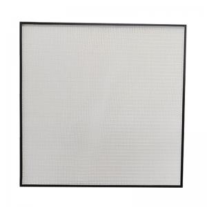 China Smart Breathable Hepa High Density Air Filter Aluminum Frame High Flow Air Filters factory