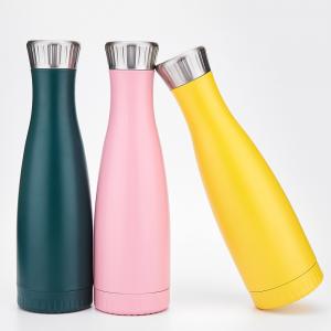 China 350ml - 1000ml Stainless Steel Insulated Bottle Water Transfer Printing Logo Design factory