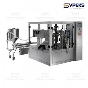 China 5g-1kg Premade Pouch Filling Machine Automatic Premade Bag Packing Machine factory