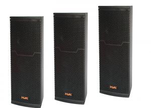China Portable Line Array Column Speaker Cabinets 2 x 6.5 200W 4 OHM For Conference Hall on sale
