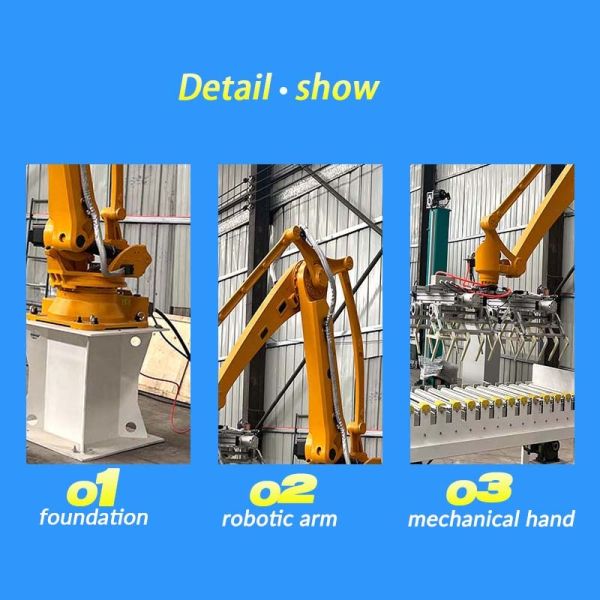 180kg Collaborative Robot Palletizing 2.4m High Box Palletizing Robot