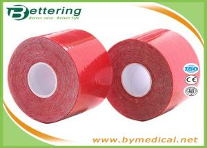 China Colored Kinesiology Physio Therapy Athletic Muscle Tape For Knee / Shoulder / Leg / Ankle Pain factory