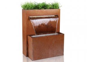 China Contemporary Corten Steel Water Wall Water Feature Corrosion Stability factory