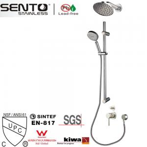 China SENTO wall mounted modern bathroom concealed shower set factory