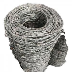 China 1.6mm 500m 25kgs/Roll Spiral Razor Wire Concertina Coil Wire For Protective factory