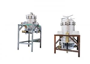 China Deodorized Oil Vertical Metal Leaf Filter / Solid Liquid Filtration System factory