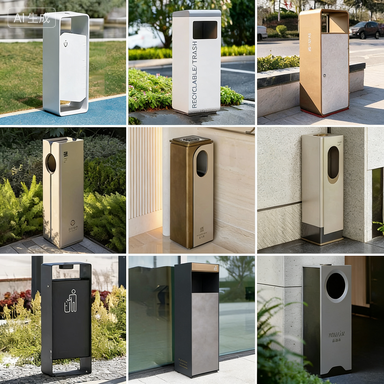 Buy cheap Customizable Stainless Steel Trash Can with Odor Control for Outdoor Commercial from wholesalers