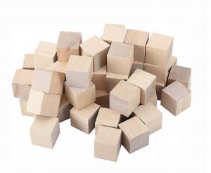 China Art Toy Handmade DIY Hardwood Wooden Activity Cube For Crafts Puzzles Making on sale
