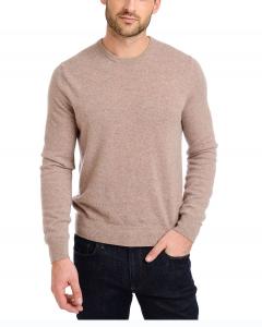 China Pullover Type Knit Cashmere Sweater , Cable Knit Cashmere Sweater Mens factory