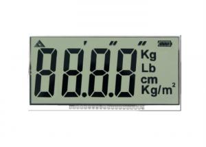China Positive Reflective 4 Digit 7 Segment Display For Electronic Scale Static Driving Method factory