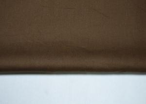 China Elegant Dark Khaki Plain Weave Fabric Reactive Dye With Harmless Material factory