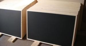 China Larger wooden easel, black tile easel, Solid pine frames factory