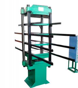 China Rubber Floor Making Machinery / Rubber Mats Hydraulic Vulcanizing Press Machine factory