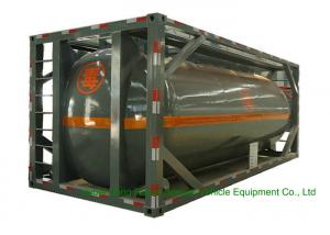 China 316 Stainless Steel ISO Tank Container 20 FT For Hazardous Liquids Road transport factory