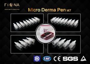 China Electric Micro Derma Pen Stamp Rechargeable Titanium Needles For Wrinkle Reduction on sale