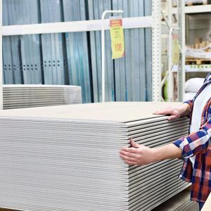 Buy cheap 12mm Gypsum Plaster Boards Sound Absorption Environmentally Friendly from wholesalers