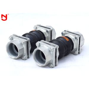 Double Sphere Threaded Expansion Joint , Expansion Joint Coupling Thermal Stable