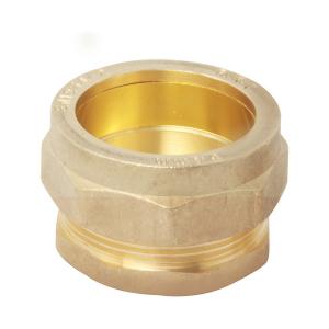 China 10mm 22mm 15mm Brass Stop End Brass Fittings For Pex Pipe factory