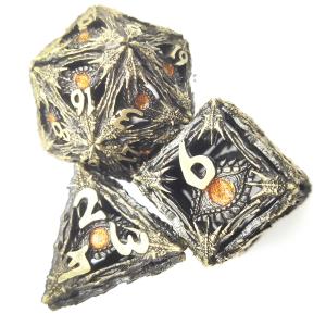 China Multipurpose Custom Resin Dice Durable DND Polyhedral Dice Set Made Dice Sets on sale