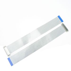 China FI-X30HL 1.27mm 50 Pin Lvds FFC Flat Jumper Cable Ribbon Cable For LCD Displayer on sale
