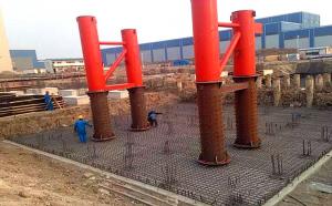 China Welded Steel Pipe Column Concrete Filled Steel Tubular Post Fabricator factory