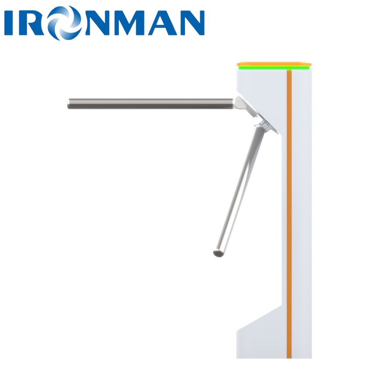 China Automatic Tripod Barrier for Access Control Durable 3-Arm Turnstile Gate for High-Traffic Building Entrances on sale