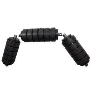 China W195 200 205 215 2091189 Rubber Coated Conveyor Drive Rollers With Handles on sale