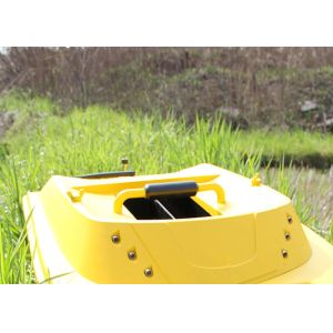 Yellow catamaran rc remote control fishing boat DEVC-303M3 style radio control