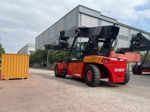 China 45T Container Forklift Reach Stacker With CUMMINS Engine on sale