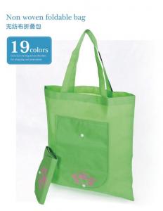 China Promotional nonwoven sewing shopping Bag foldable bag eco reusable bag high quality factory