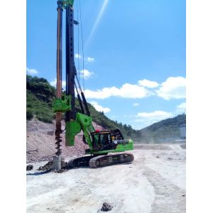 Buy cheap Tysim Kr220c 220 kN.m Torque Hydraulic Piling Rig Machine for 2m Dia 68m Depth from wholesalers