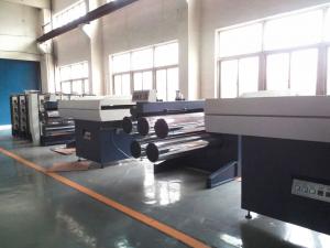 China Pp Flat Yarn Plastic Extrusion Machine Woven Bag Production Tape Line High Speed factory