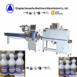 Automatic Heat Shrink Packing Wrapping Machine Fully Sealed Shrink Packing