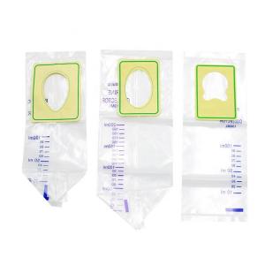 China Sterile Baby Urine Drainage Bag , 100ml 200ml Pediatric Urine Collection Bag factory