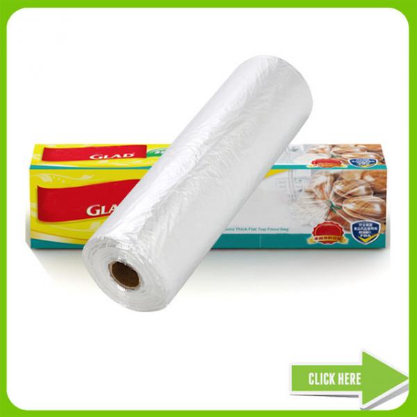 China Vacuum Sealer Rolls Commercial Food Bags Transparent Colour HDPE Material factory