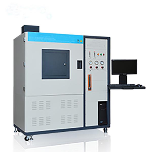 China ASTME662:2006 Plastic Flammability Test Apparatus With Computer Control Interface factory