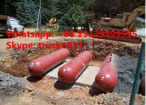 China best price 80,000L bulk underground lpg gas storage tank for sale, 80cubic meters buried propane gas storage tank on sale