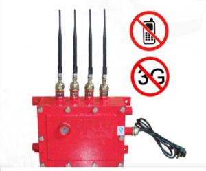 China Waterproof Blaster Shelter Cell Phone Signal Jammer For Gas Station EST-808G factory