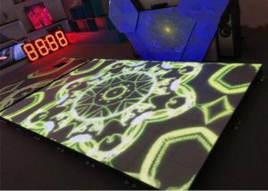China Interactive SMD2727 6.25mm Portable Disco Dance Floor Energy Saving factory